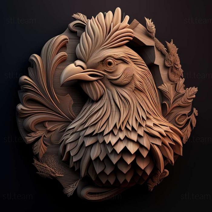 3D model Chicken (STL)